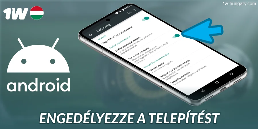 Engedélyezd az 1w Android alkalmazás letöltését Magyarországon