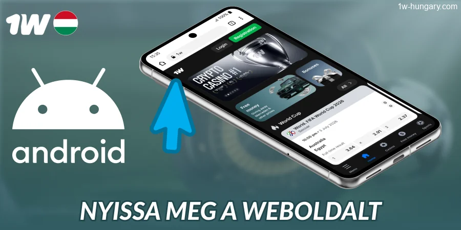 Lépj be az 1w weboldalára Magyarországon