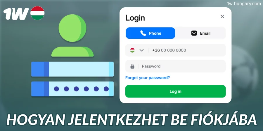 Hogyan jelentkezzen be az 1w profiljába Magyarországon