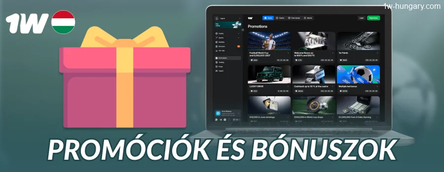 1w Regisztrációs Bónusz Magyaroknak