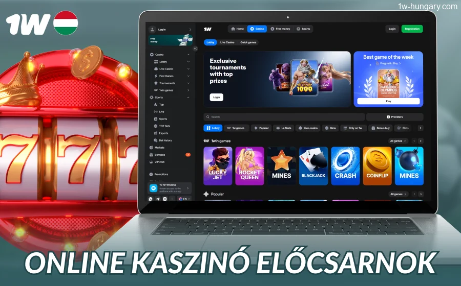 1w Online Kaszinó Lobby Magyarországon